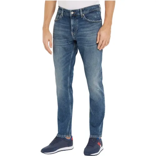 Slim Fit Austin Jeans , Herren, Größe: W38 - Tommy Hilfiger - Modalova