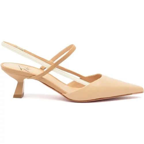 Leather Slingback Festa Amai , female, Sizes: 4 1/2 UK, 3 UK, 5 UK - Roberto Festa - Modalova