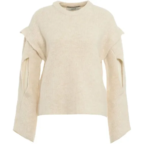 White Knitwear Aw24 Hand Wash , female, Sizes: XS, M, S - Akep - Modalova