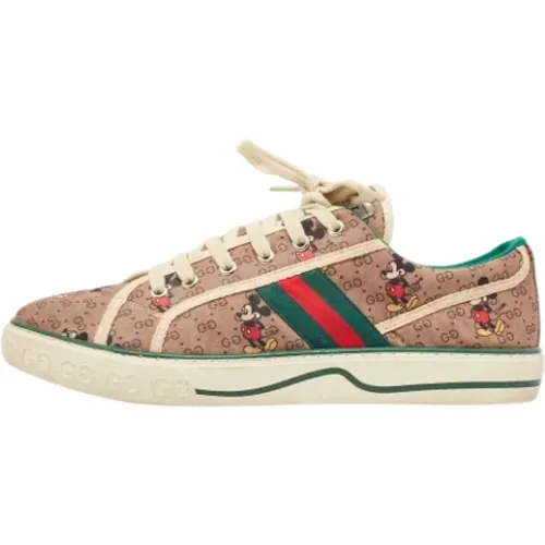 Pre-owned Canvas sneakers , female, Sizes: 7 UK - Gucci Vintage - Modalova