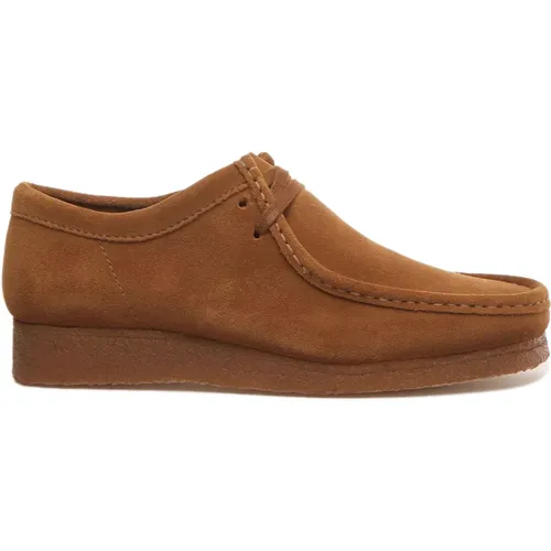 Wallabee Wildlederschuhe für Männer , Herren, Größe: 45 EU - Clarks - Modalova