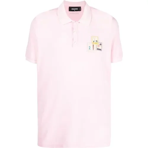 Polo shirt , male, Sizes: XL, M, L - Dsquared2 - Modalova