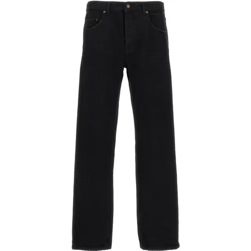 Weite Denim Jeans , Damen, Größe: W25 - Saint Laurent - Modalova