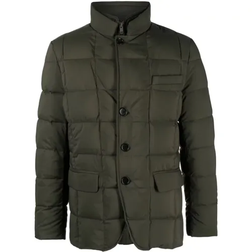 Quilted Padded Jacket , male, Sizes: M - Fay - Modalova