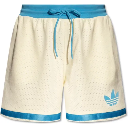 Shorts mit Logo , Damen, Größe: L - adidas Originals - Modalova