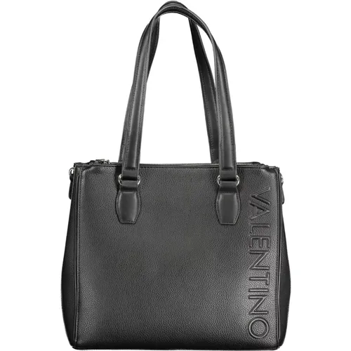 Schwarze Schultertasche mit abnehmbarem Griff und verstellbarem Riemen - Valentino by Mario Valentino - Modalova