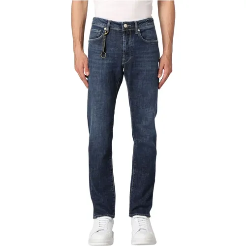 Slim-fit Jeans , male, Sizes: W32 - Incotex - Modalova