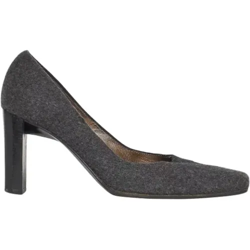 Pre-owned Wool heels , female, Sizes: 3 UK - Sergio Rossi Pre-owned - Modalova