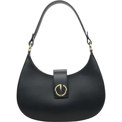 Baguette Handbag made of Italian Genuine Leather Er00114779 , female, Sizes: ONE SIZE - Estro - Modalova