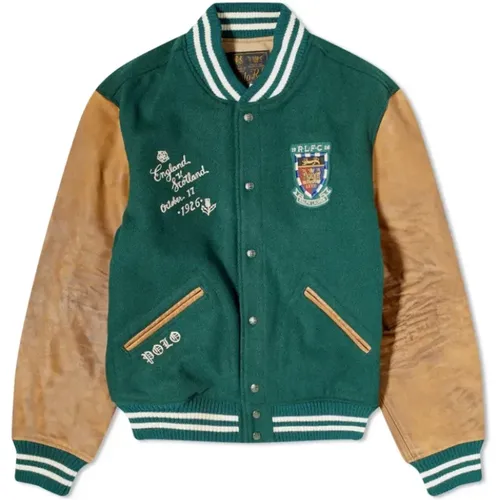 Varsity Jacket Hunt Club , male, Sizes: L - Polo Ralph Lauren - Modalova