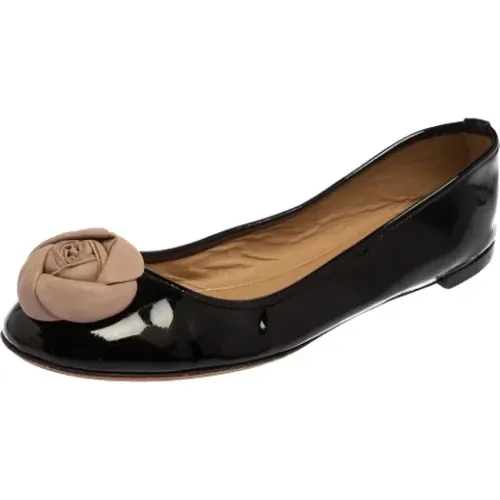 Pre-owned Leather flats , female, Sizes: 7 UK - Valentino Vintage - Modalova