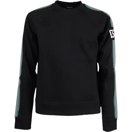Moderne Baumwoll-Sweatshirt , Herren, Größe: XL - Dsquared2 - Modalova