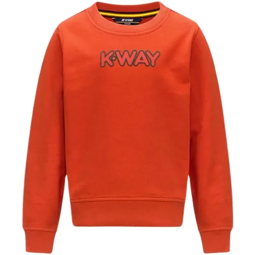 Samt Logo Sweatshirt K-Way - K-way - Modalova