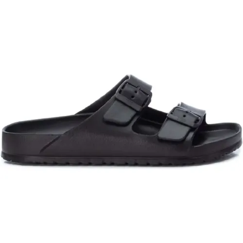 Flache Sandalen , Herren, Größe: 41 EU - XTI - Modalova