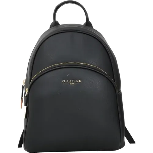 Eleganter Schwarzer Rucksack , Damen, Größe: ONE Size - Gaëlle Paris - Modalova