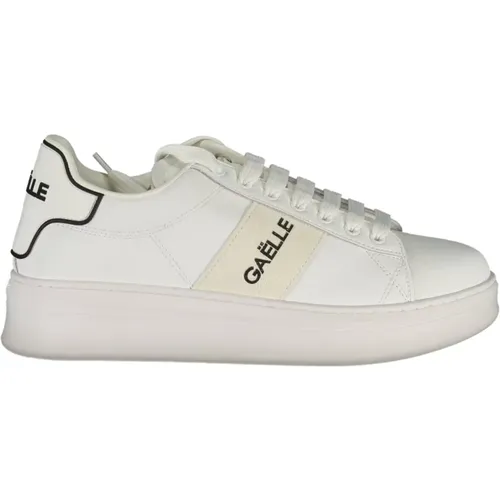 Sporty Lace-Up Sneakers Contrast Logo , male, Sizes: 11 UK, 6 UK, 7 UK, 8 UK, 10 UK, 9 UK - Gaëlle Paris - Modalova