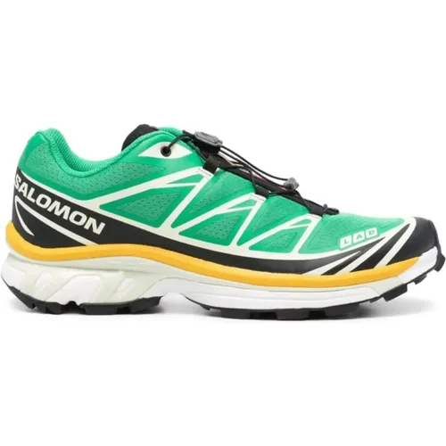 Hellgrüne Xt-6 Sneakers , Herren, Größe: 38 EU - Salomon - Modalova