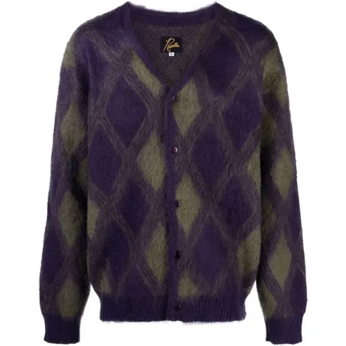 Argyle Sweater , male, Sizes: XL - Needles - Modalova