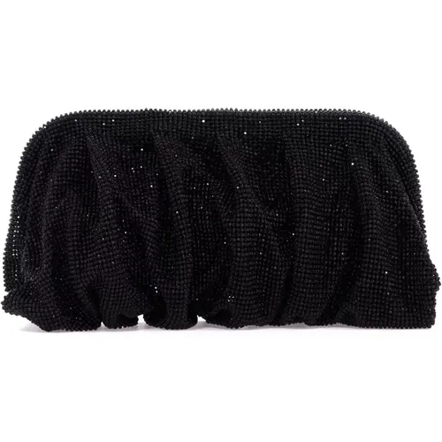 Kristall Mesh Clutch mit Magnetverschluss - Benedetta Bruzziches - Modalova