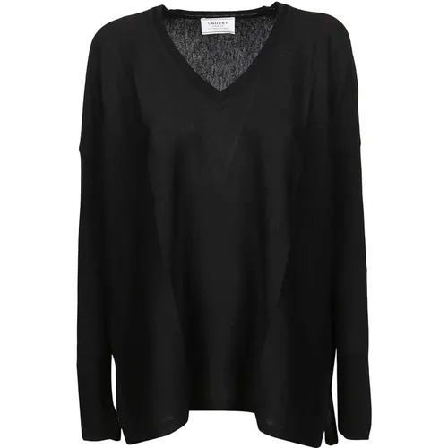 V-Neck Sweater Oversize , female, Sizes: XS - Snobby Sheep - Modalova