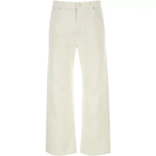 Ivory Stretch Denim Jeans , Herren, Größe: W34 - ETRO - Modalova