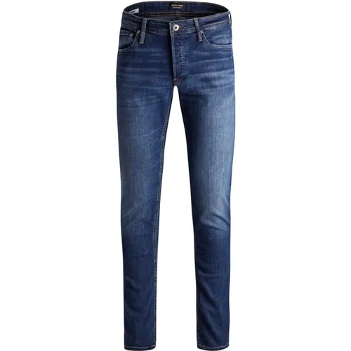 Stylische Slim-Fit Jeans für Männer , Herren, Größe: W33 L30 - jack & jones - Modalova