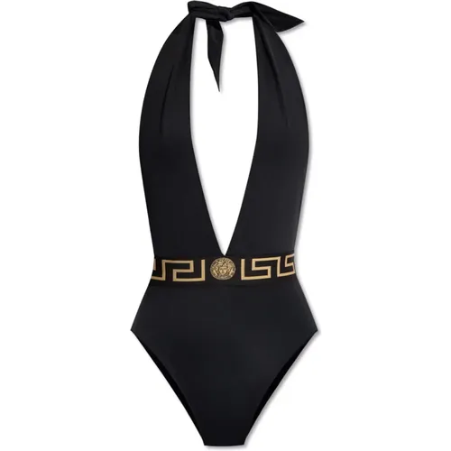 One-piece swimsuit , female, Sizes: L - Versace - Modalova
