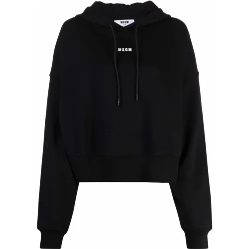 Schwarze Pullover Kollektion MSGM - MSGM - Modalova