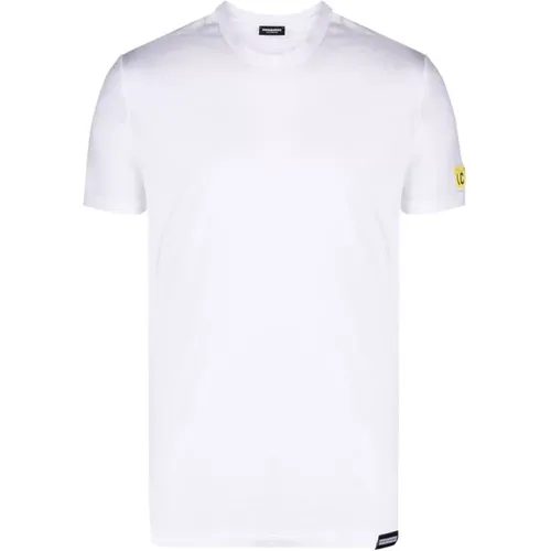 Kurzarm T-Shirts und Polos , Herren, Größe: S - Dsquared2 - Modalova