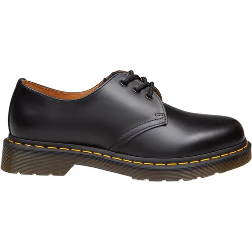 Leather Lace-Up Sneakers , male, Sizes: 7 UK, 10 UK, 8 UK, 9 UK, 11 UK, 6 UK - Dr. Martens - Modalova