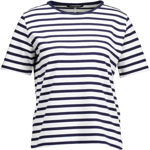 Gestreiftes T-Shirt für Damen , Damen, Größe: 2XL - LUISA CERANO - Modalova