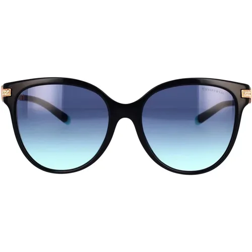 Elegant Pillow Shape Sunglasses , female, Sizes: 55 MM - Tiffany - Modalova