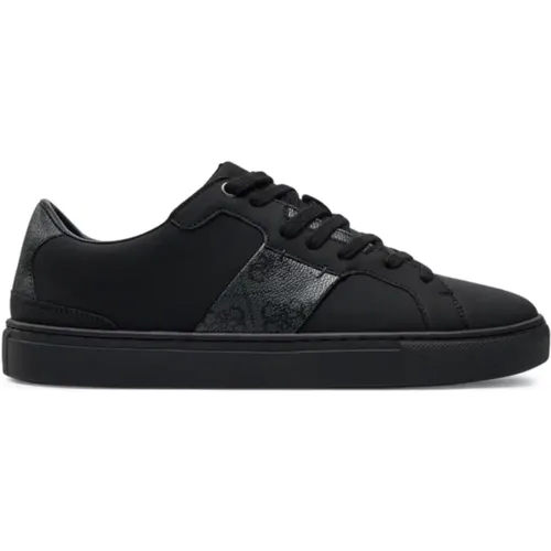 Niedrige PU-Ledersneakers - Todi , Herren, Größe: 42 EU - Guess - Modalova