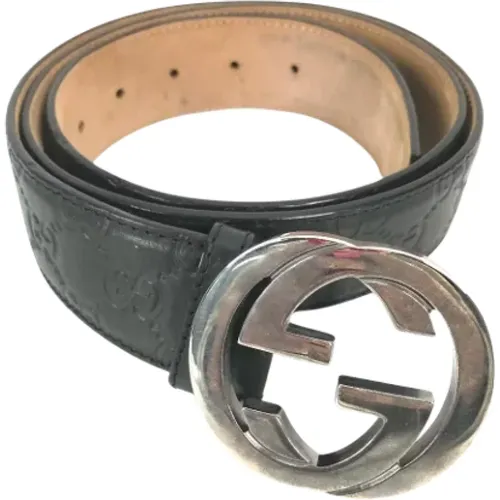 Pre-owned Leather belts , female, Sizes: ONE SIZE - Gucci Vintage - Modalova