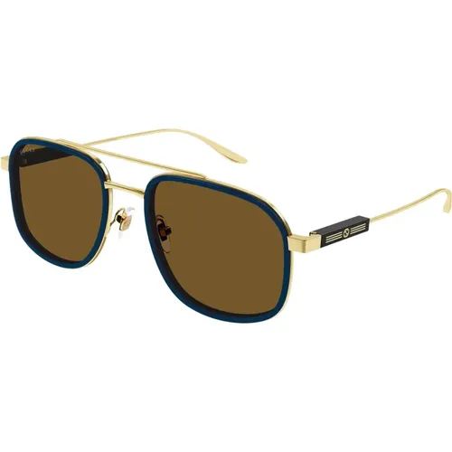 Gold/Brown Sunglasses Gg1310S Gucci - Gucci - Modalova