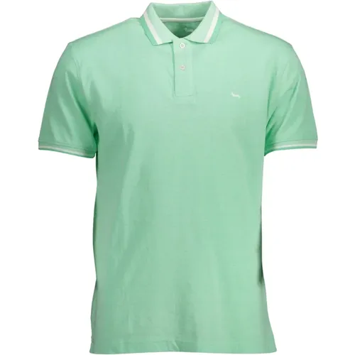 Contrasting Details Cotton Polo Shirt , male, Sizes: XL, 2XL - Harmont & Blaine - Modalova