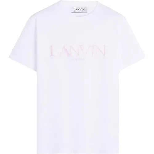 Besticktes T-Shirt Lanvin - Lanvin - Modalova