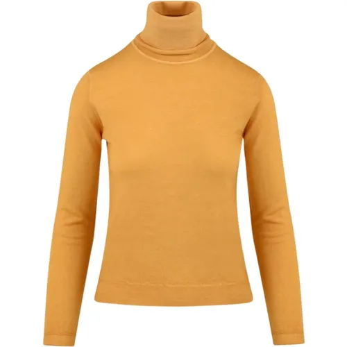Gelbe Sweaters für Frauen , Damen, Größe: M - Aspesi - Modalova