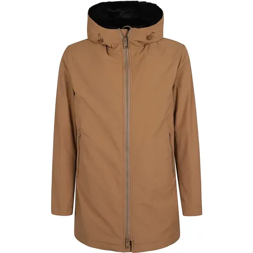 Hooded Parka Jacket Aw24 , male, Sizes: L, M, 2XL, XL - Herno - Modalova