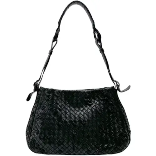 Pre-owned Leather shoulder-bags , female, Sizes: ONE SIZE - Bottega Veneta Vintage - Modalova