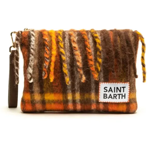 Clutch , female, Sizes: ONE SIZE - MC2 Saint Barth - Modalova