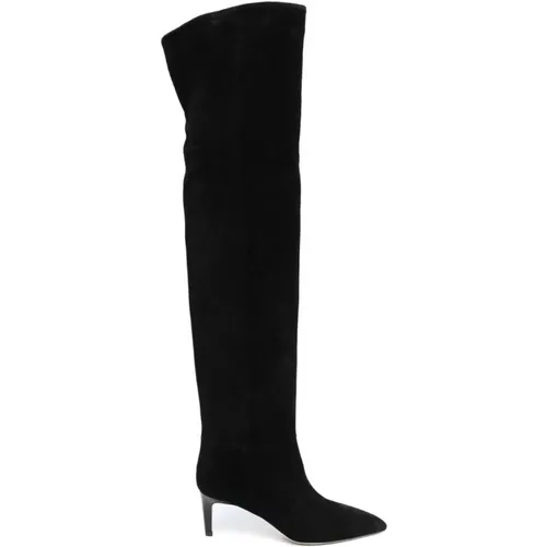 Wildleder Overknee Stiefel - Paris Texas - Modalova