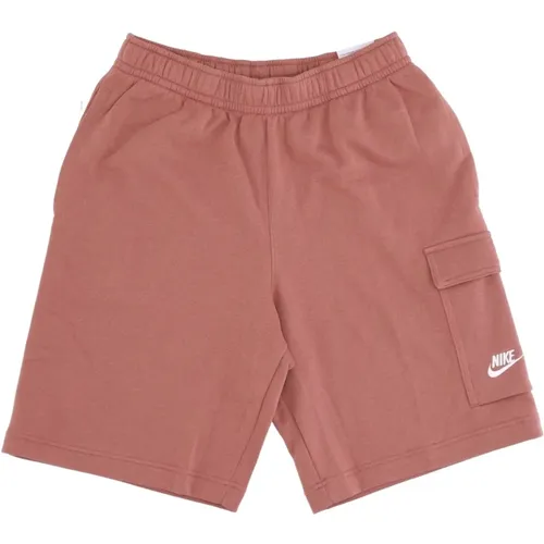 Club Basketball Cargo Short Mineral Clay , male, Sizes: L, XL - Nike - Modalova