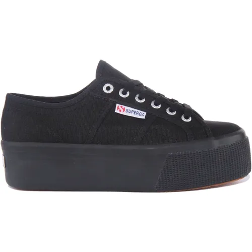 Platform Trainers All Women , female, Sizes: 3 UK, 8 UK, 6 UK, 7 UK, 4 UK, 5 UK, 8 1/2 UK, 4 1/2 UK - Superga - Modalova