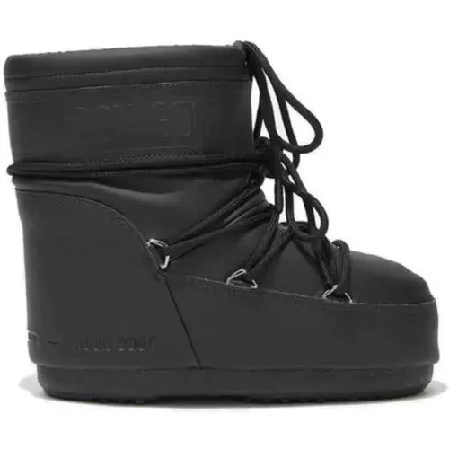 Niedriger Gummischneestiefel , Damen, Größe: 36 EU - moon boot - Modalova