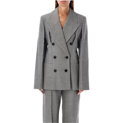 Grey Hour Glass Blazer Jacket , female, Sizes: 3XS - JW Anderson - Modalova