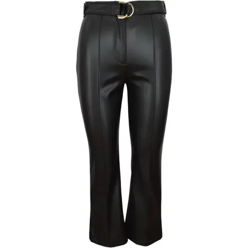 Slim Fit Flare Hose , Damen, Größe: 2XS - Liu Jo - Modalova