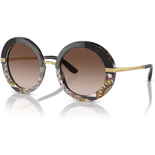 Uv400 Protection Sunglasses - Italian Style , female, Sizes: 52 MM - Dolce & Gabbana - Modalova