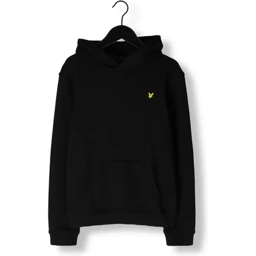 Schwarzer Pullover Hoodie Jungen - Lyle & Scott - Modalova