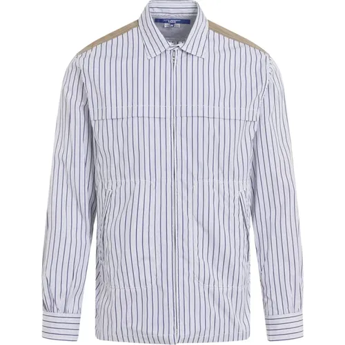 Blue Shirt for Men , male, Sizes: L, S, M - Junya Watanabe - Modalova